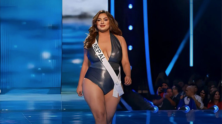 MISS NEPAL HACE HISTORIA Y COMPITE POR SER LA MÁS BELLA DEL UNIVERSO